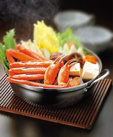 【送料無料】【未使用品】（株）カクセー 四季彩 卓上たらふく鍋 24ｃｍ 大人数でも楽しめるサイズ FSC-04_画像8