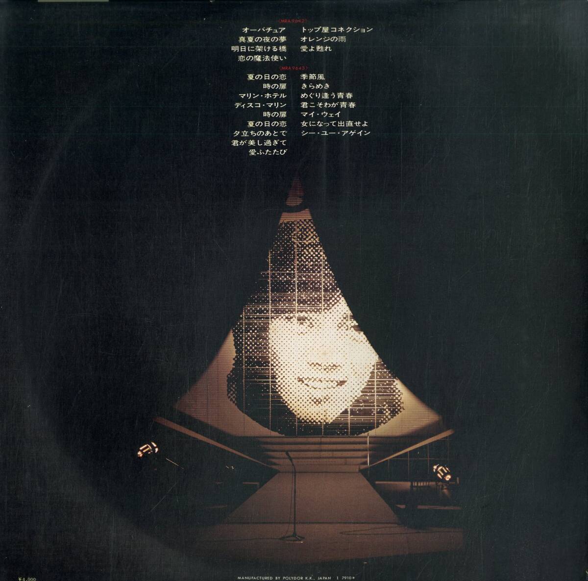 A00533541/LP2枚組/野口五郎「熱い夏を撃て!! Hot Summer Live 79 (1979年・MRA-9642/3・前田憲男・新井英治編曲)」_画像2