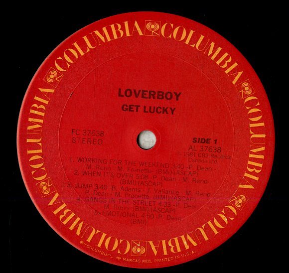 A00560445/LP/ラヴァーボーイ「Get Lucky」_画像3