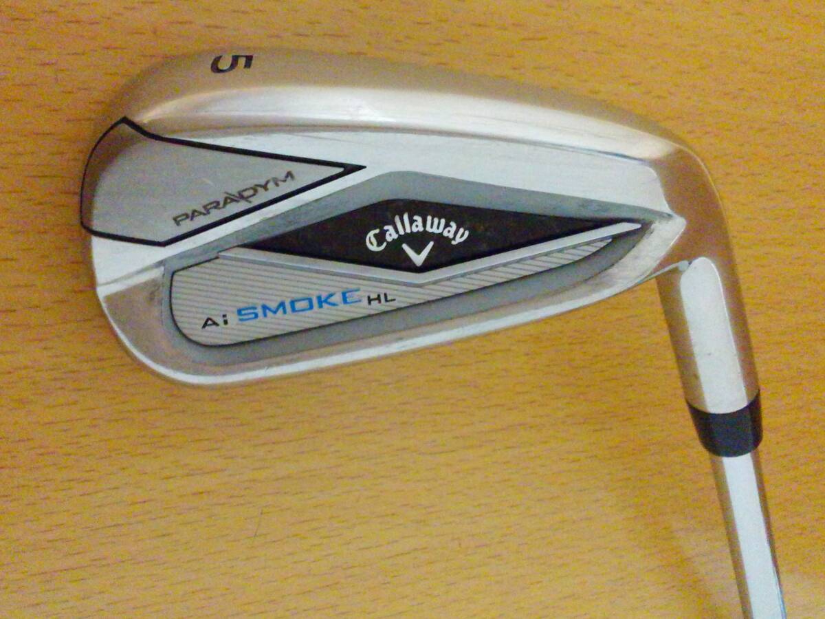 キャロウェイ CALLAWAY PARADYM Ai SMOKE HL パラダイム AiスモークHL 5番アイアン 5I NSPRO950GH neo S 2024年モデル_画像1