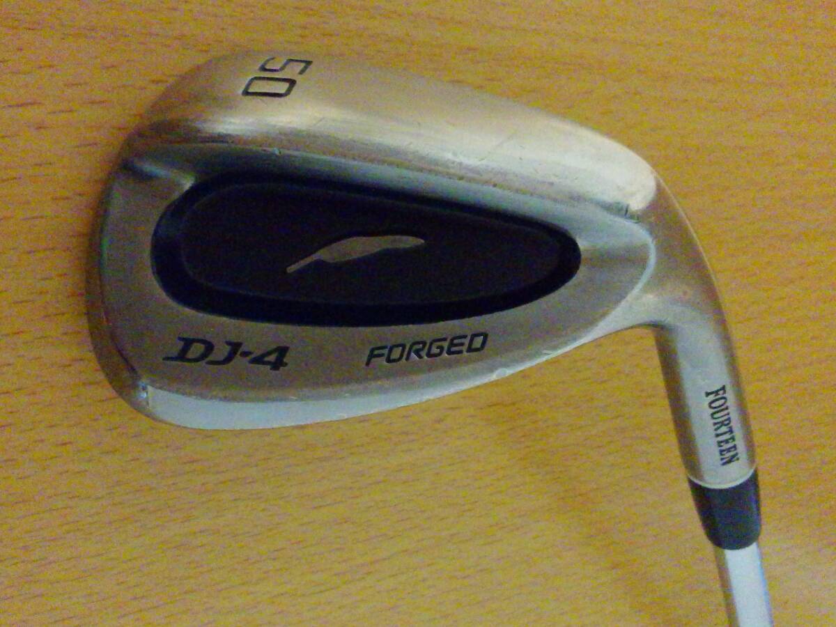 フォーティーン FOURTEEN DJ-4 FORGED ライトブラックメッキ仕上げ フォージド 50度 50.04 NSPRO DS91w ウェッジフレックス 2019年モデル_画像1