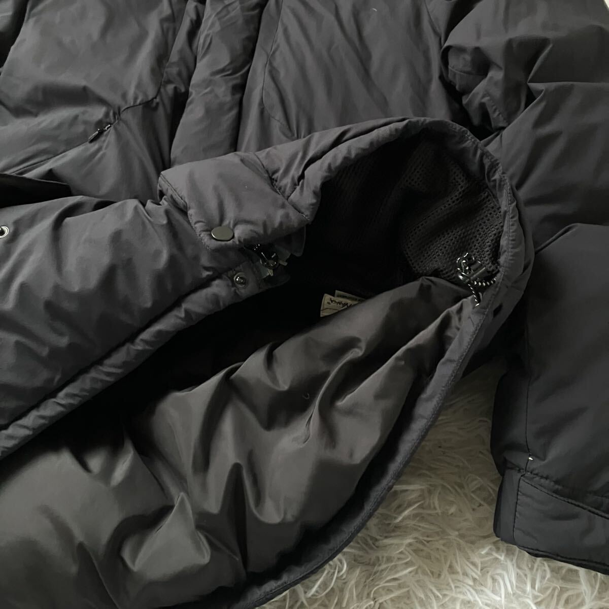 送料無料 美品 アイディーデイリーウェア ダウンジャケット 状態良 ブラック 古着 2167_画像5