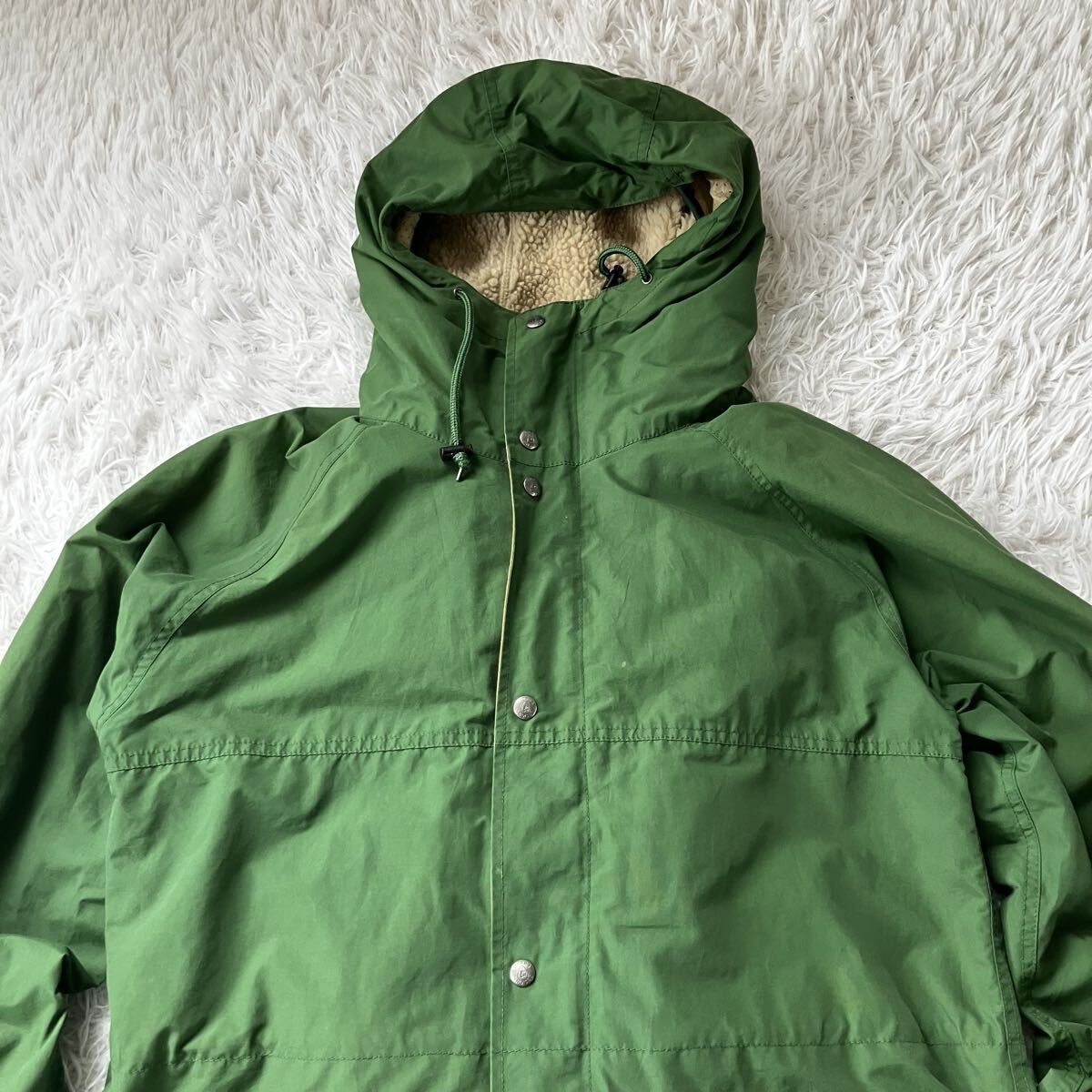 送料無料 状態良 SIERRA DESIGNS マウンテンパーカー シエラデザイン ライナーあり 古着 グリーン 1607_画像5