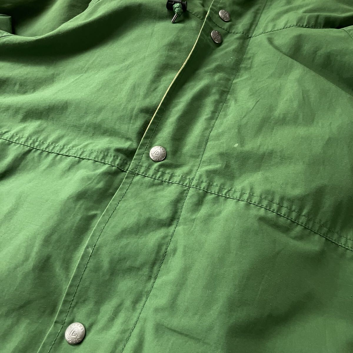 送料無料 状態良 SIERRA DESIGNS マウンテンパーカー シエラデザイン ライナーあり 古着 グリーン 1607_画像7