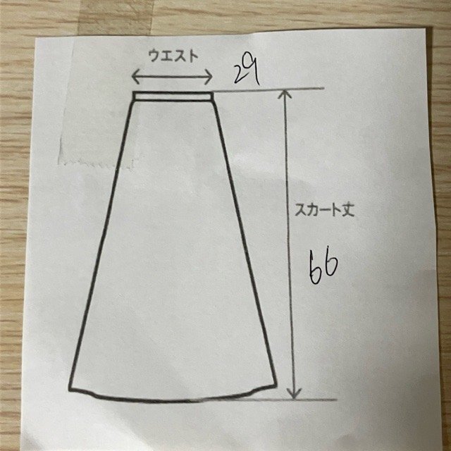 B354 ユーロ古着　フランス製　アクリル混　プリーツ　ロングスカート　マルチカラー　レディース_画像5
