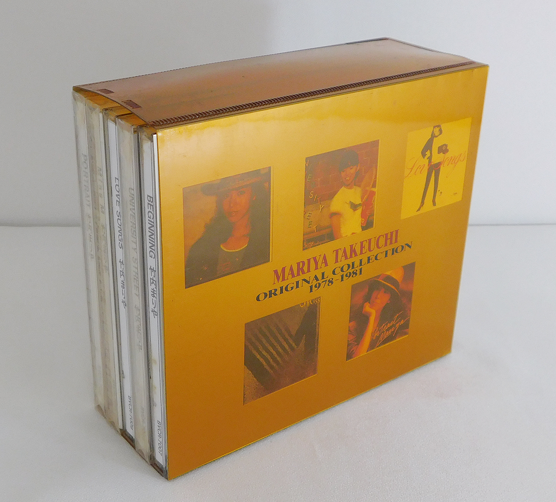 5CD-BOXセット「竹内まりや/オリジナル・コレクション ORIGINAL COLLECTION 1978～1981」BVCR-7007/1st-5thアルバム/UNIVERSITY STREET_画像2