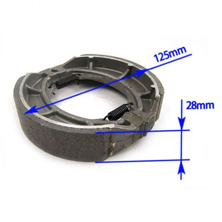 スズキ（SUZUKI） リア ブレーキシュー GN125 91年-01年 (トクトヨ)Tokutoyo@_画像2