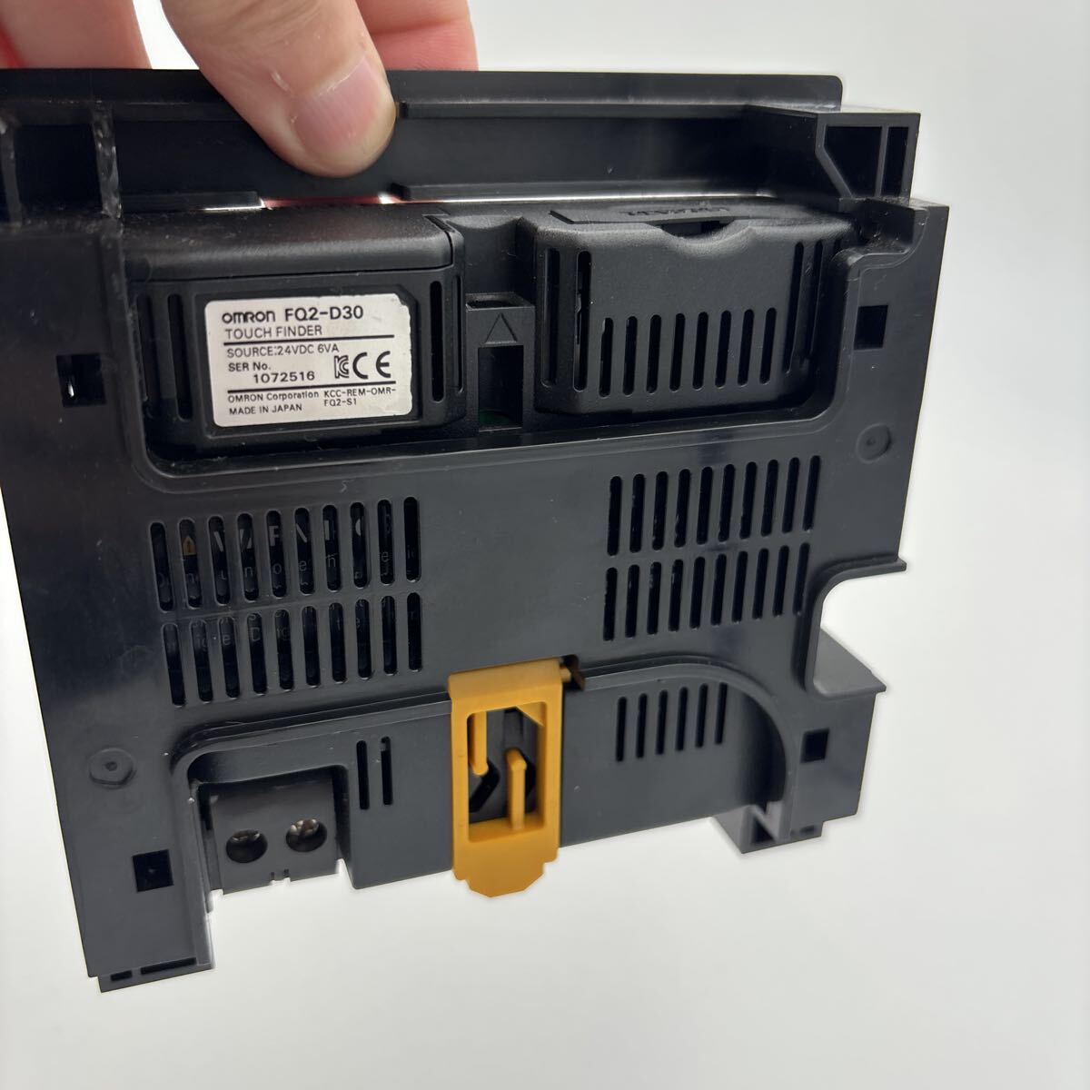 中古 オムロン OMRON FQ2-D30 タッチパネル 3.5インチ TFT カラー LCD Ethernet対応 画像 測定データ タッチファインダー_画像3