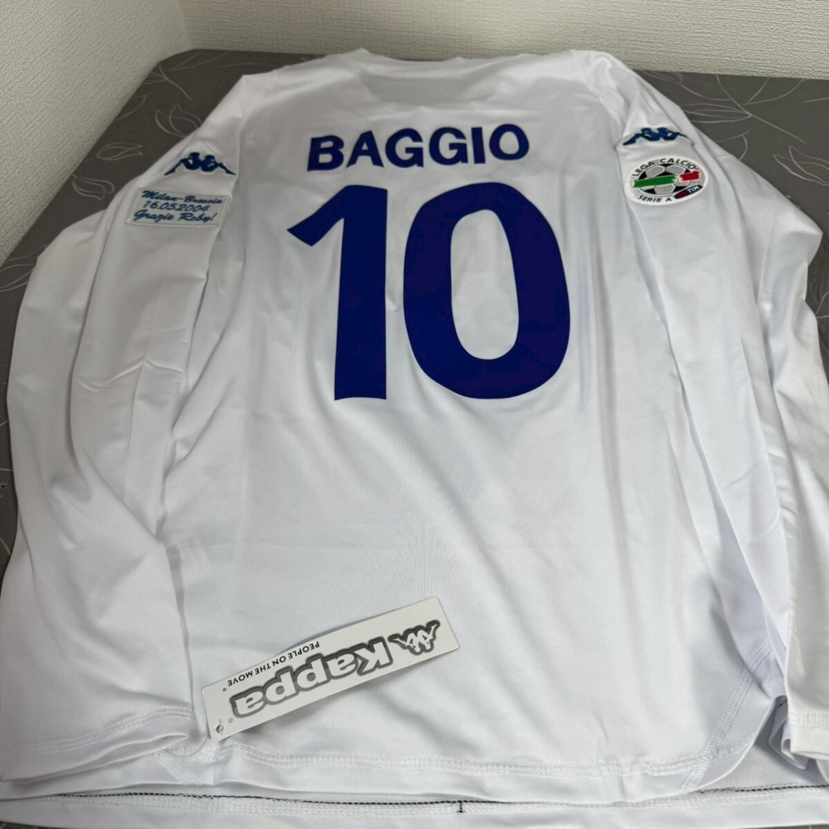 ロベルト・バッジョ　ブレシア　引退試合　ウェア　ユニフォーム_画像1