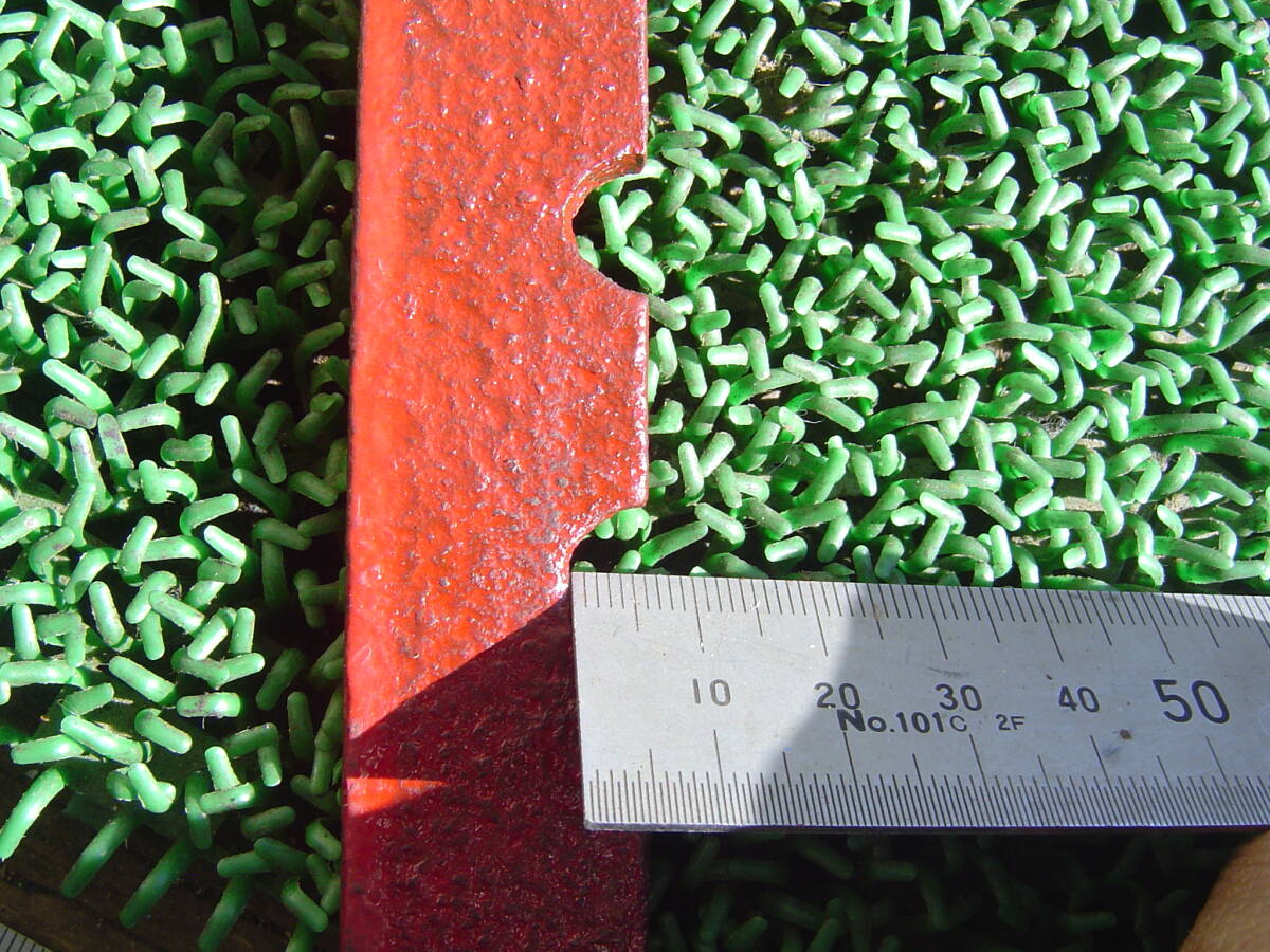 ｃ/ ニューイエロー培土器 培土器 うね立て 畝立て 専用取付棒 三菱 ミツビシ 管理機 MMR68用 おそらくMMR60 MMR65にも取付け可能の画像7