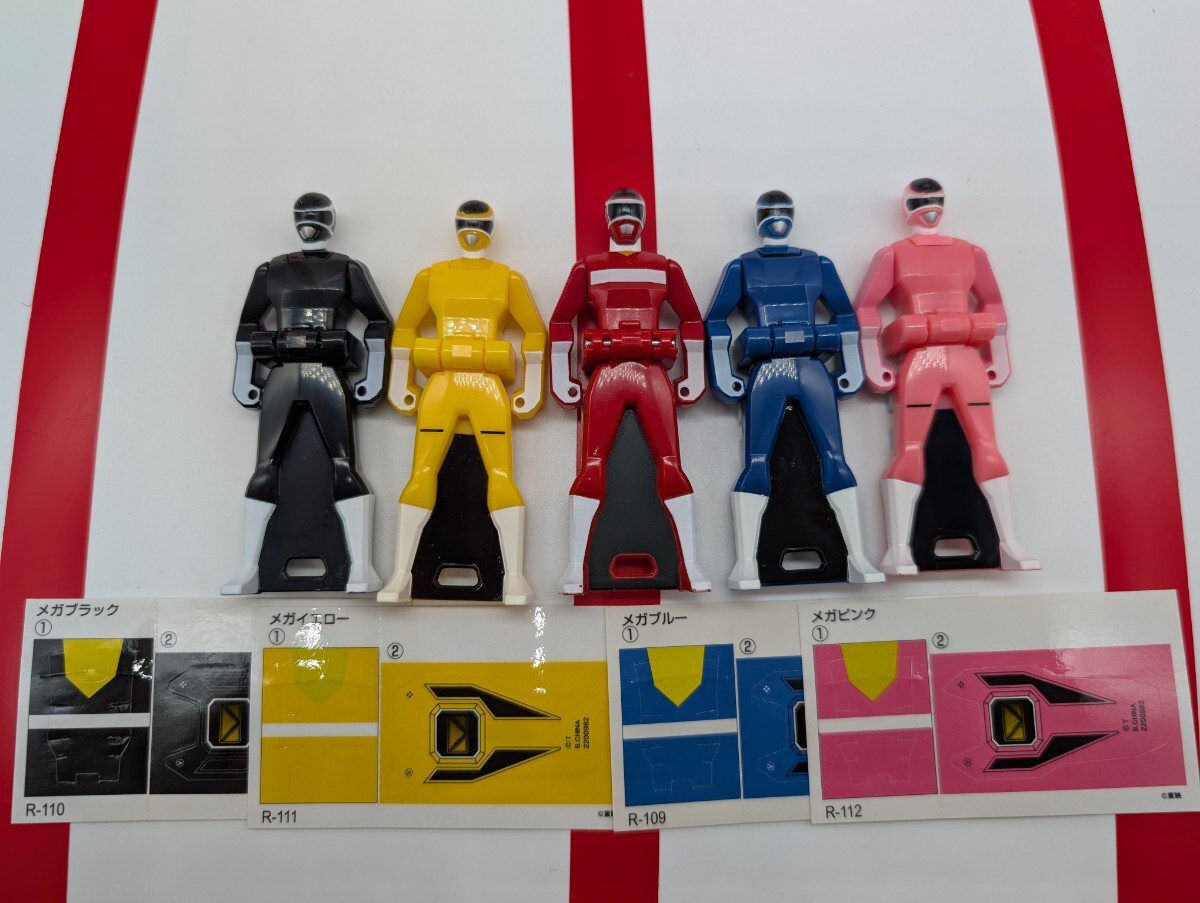 海賊戦隊 ゴーカイジャー レンジャーキー メガレンジャー 5体セット