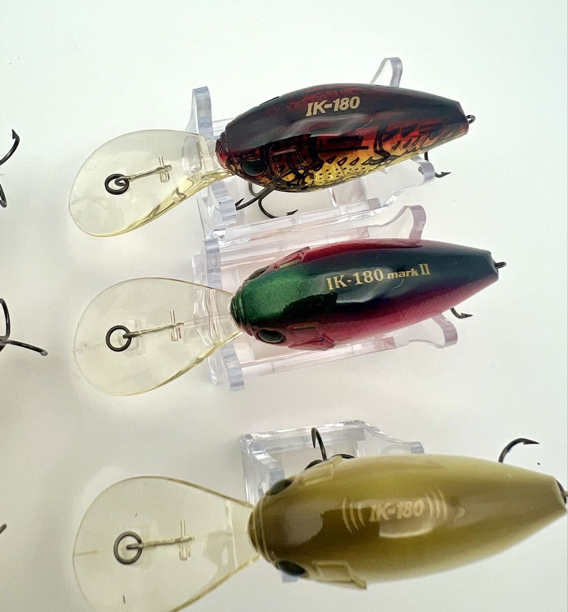 クランクベイト14個セット☆イマカツ IKシリーズ　ハイドアップクランク　エバーグリーン　スーパープレデター_画像9