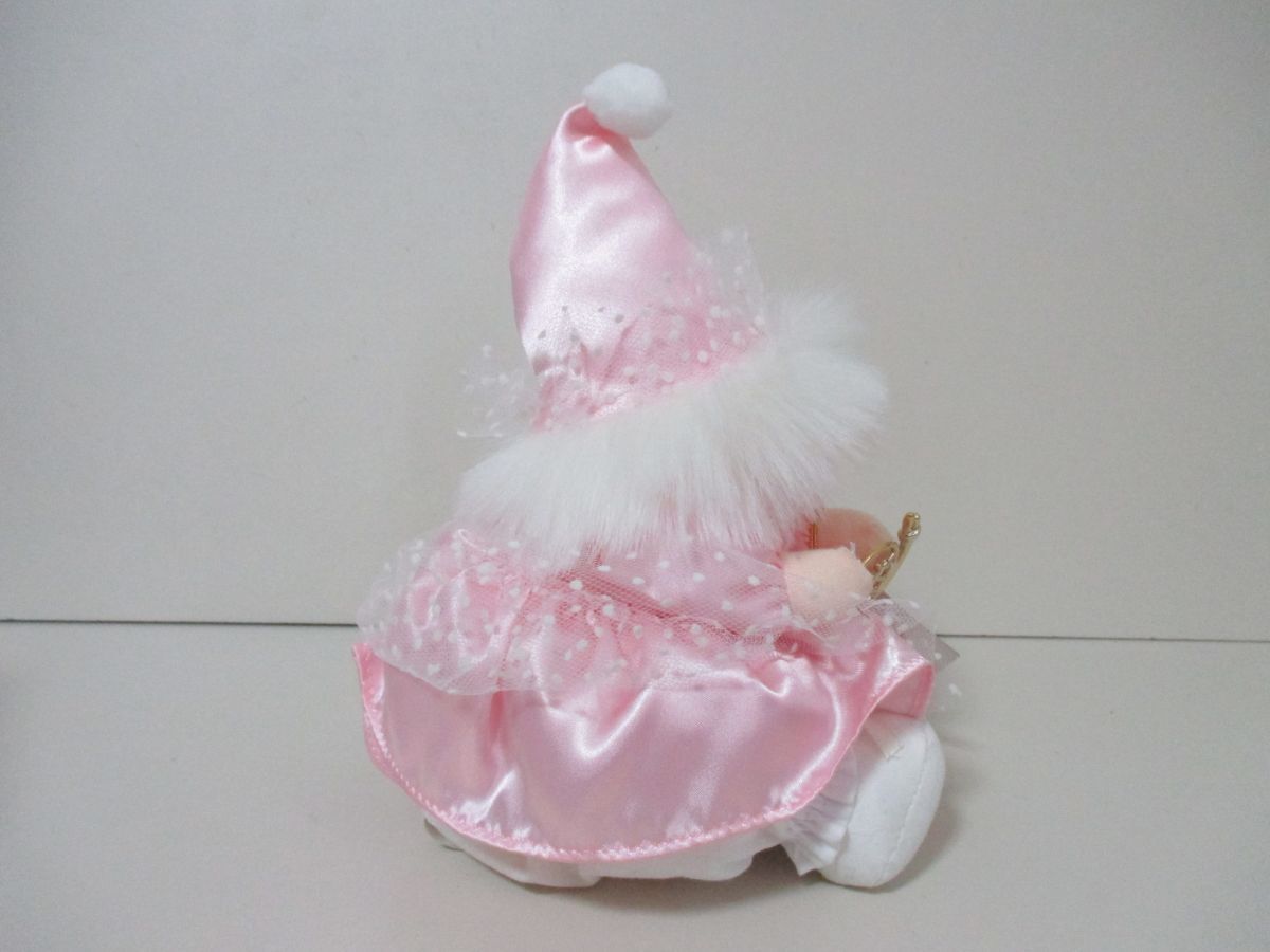 602123K 動作OK セキグチSekiguchi フェアリーズメロディ オルゴール 虹の彼方に ピンク ORGEL HOUSE 人形◆0827_画像3