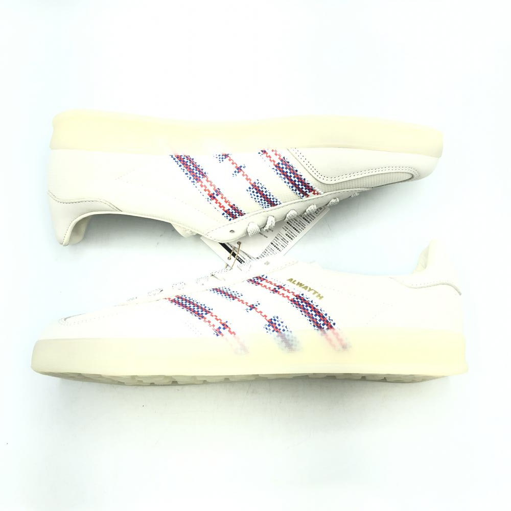 [ б/у ]Alwayth×adidas Originals Gazelle Indoor White 28cm IH7608oru way z× Adidas [240017633363]