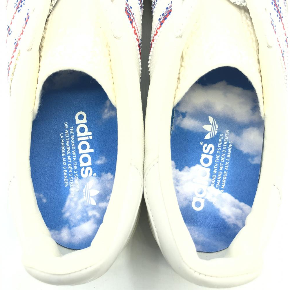 [ б/у ]Alwayth×adidas Originals Gazelle Indoor White 28cm IH7608oru way z× Adidas [240017633363]