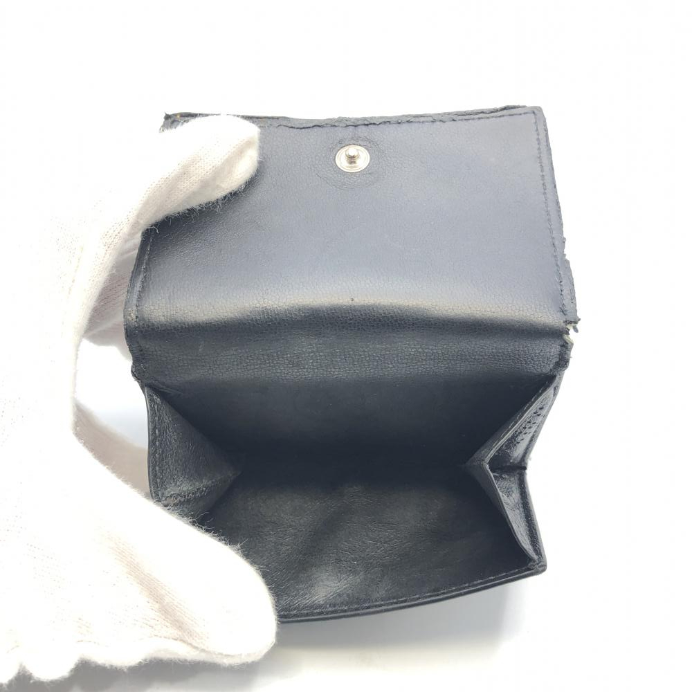 【中古】BALENCIAGA ロゴパンチングキャッシュミニウォレット 594312 ▲使用感大 バレンシアガ[240017647675]_画像6