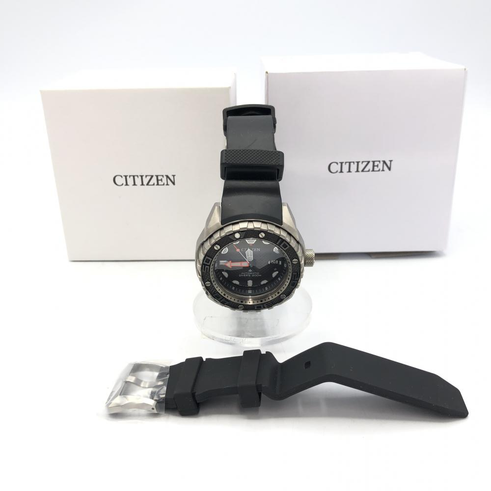 【中古】CITIZEN プロマスター マリンシリーズ　NB6004-08E　ブラック　シチズン[240017659538]_画像10