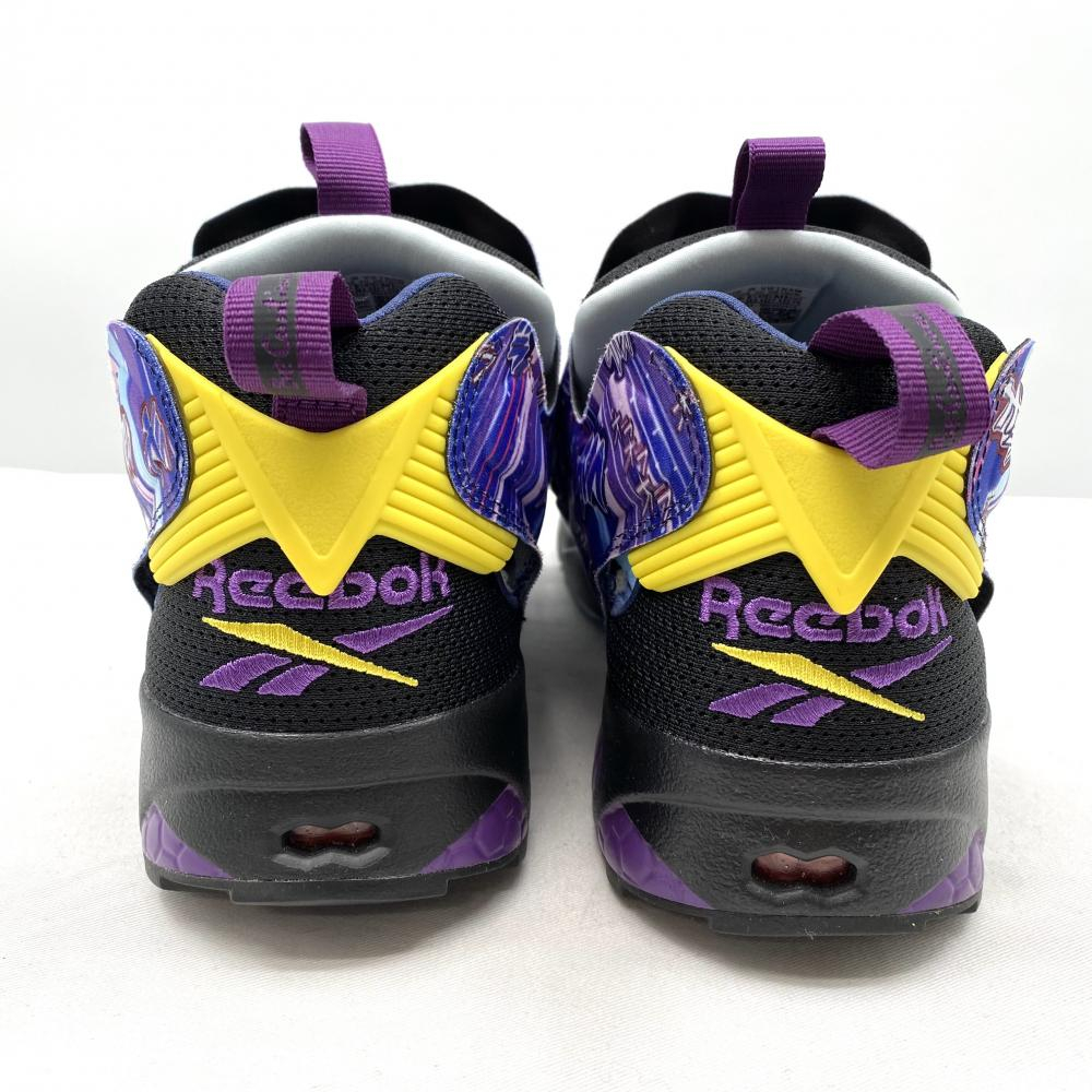 【中古】Reebok×JOJO INSTPUMP FURY 94 27.5cm ブラック・パープル RE1759BU40045 リーボック ジョジョの奇妙な冒険[240017666220]_画像3