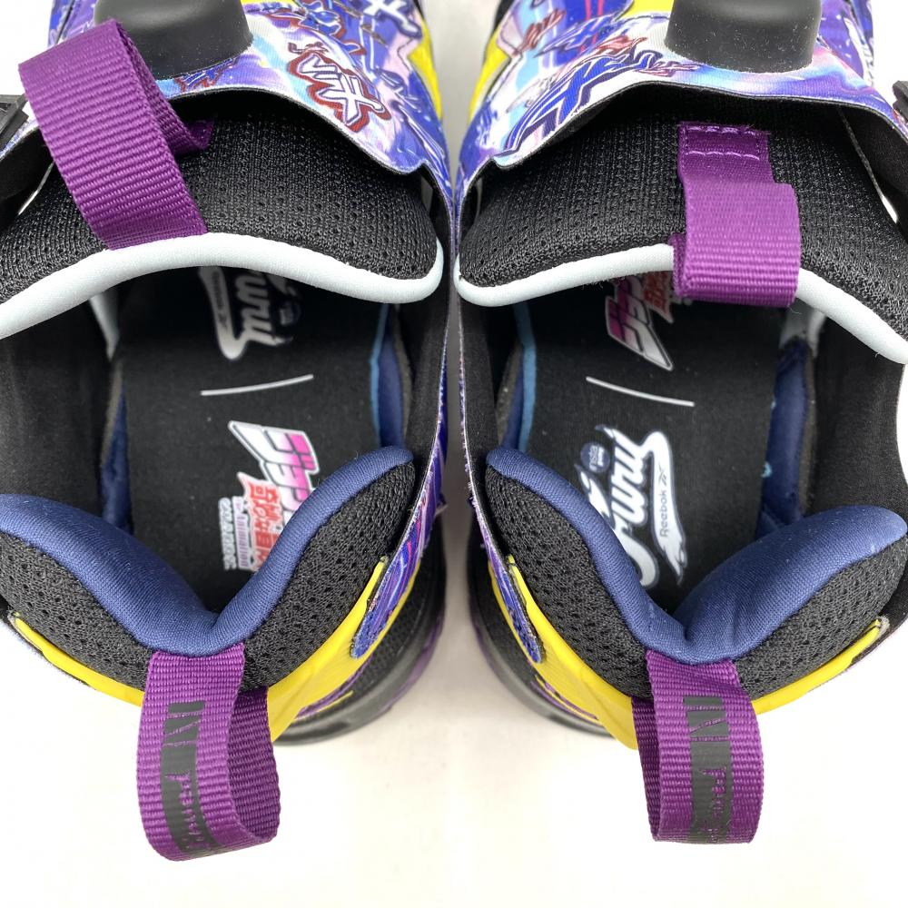 【中古】Reebok×JOJO INSTPUMP FURY 94 27.5cm ブラック・パープル RE1759BU40045 リーボック ジョジョの奇妙な冒険[240017666220]_画像6