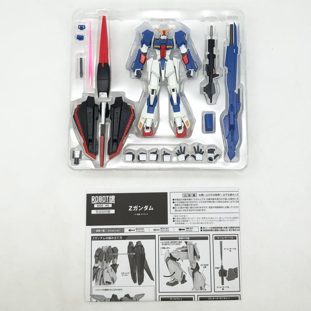 【中古】開封 バンダイ 機動戦士Zガンダム ROBOT魂 SIDE MS MSZ-006 Zガンダム[240017698925]_画像3