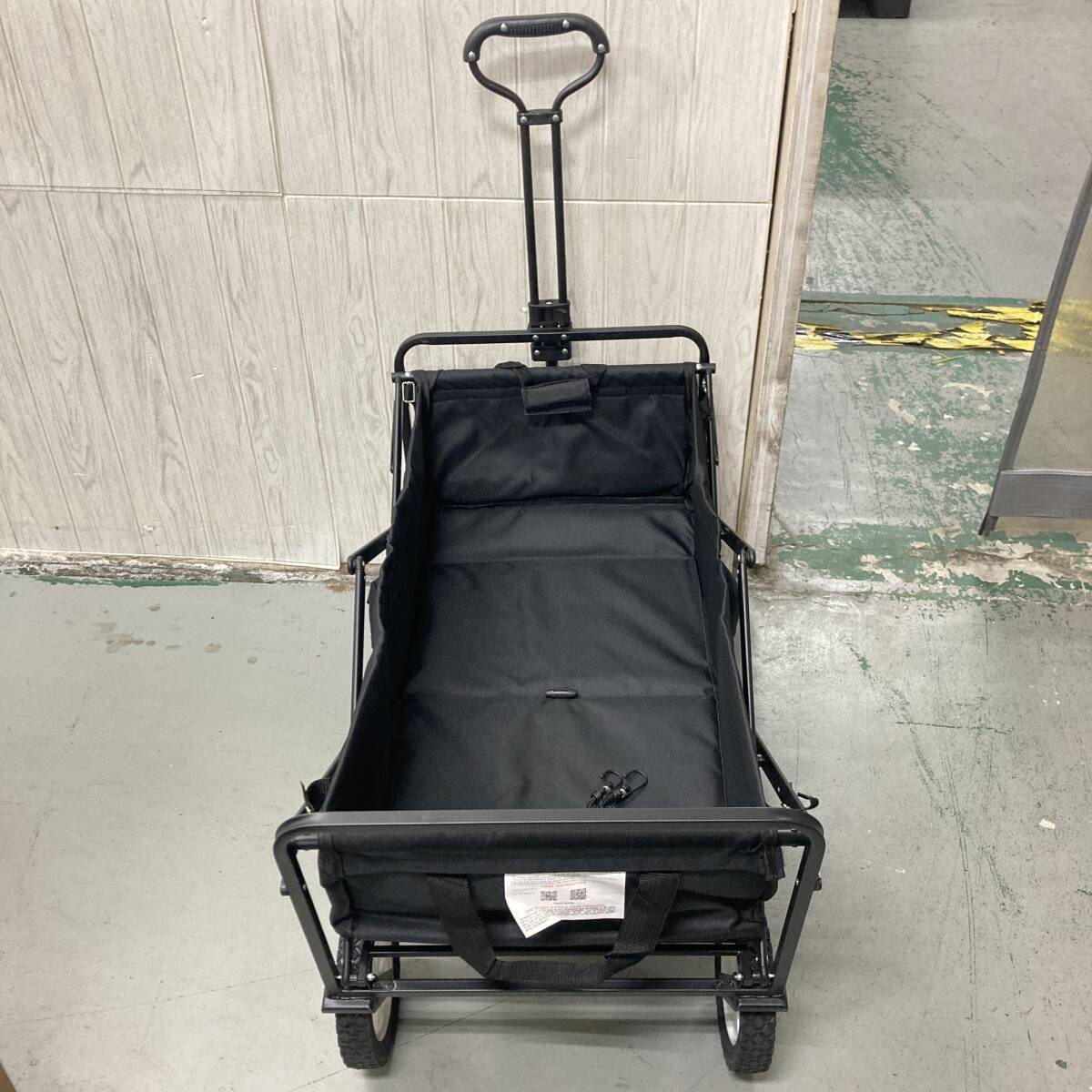 【美品】キャリーワゴン カート 折りたたみ式 耐荷重68kg 大容量 軽量 子供連れ キャンプ ピクニック アウトドア 台車 レジャー用品_画像4