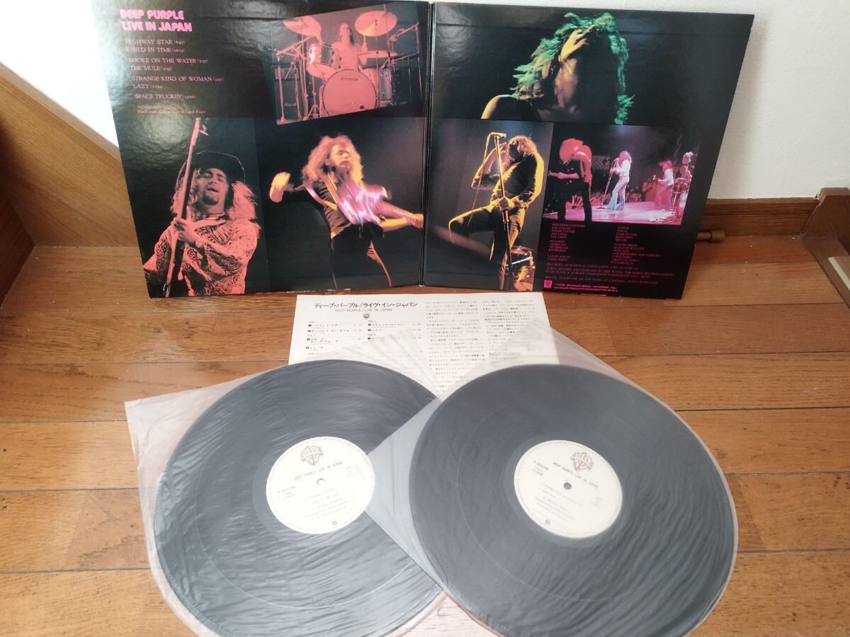 ♪７セット Led Zeppelin レッド・ツェッペリン1，2、4 Deep Purple Live in Japan & 24 Carat Cheap Trick at Budokan Santana Amigos_画像4