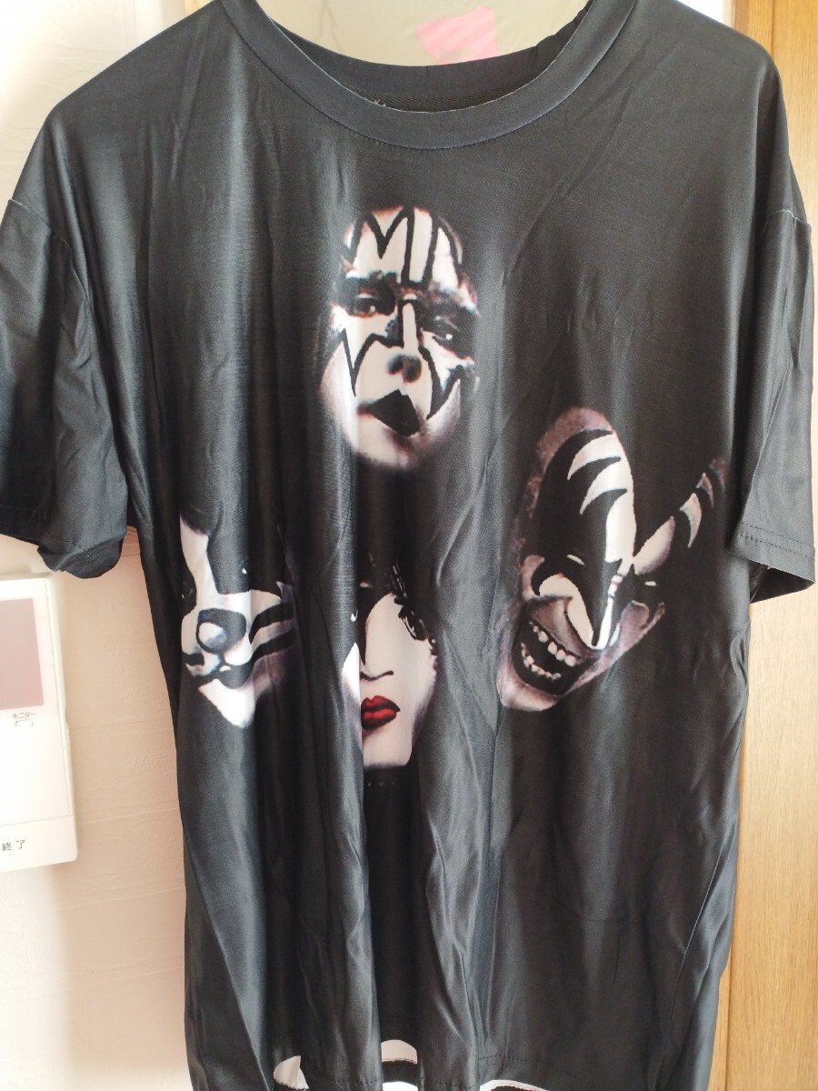 !.. Ace * Frehley KISS 3D- футболка kis Gene * Symons paul (pole) * Stanley Peter * Chris первый период жесткость Space Man