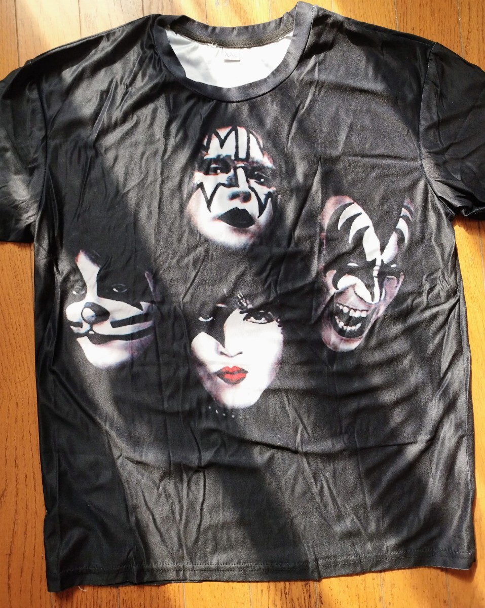 !.. Ace * Frehley KISS 3D- футболка kis Gene * Symons paul (pole) * Stanley Peter * Chris первый период жесткость Space Man