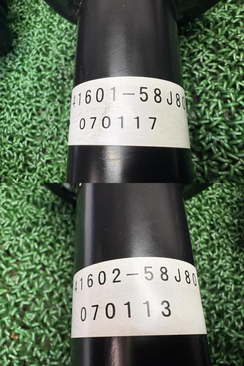 251023-B8 ワゴンR RR-DI MH21S 純正ショック+RS-R ダウンサス セット 41601-58J80 41602-58J80 41800-58J51_画像9