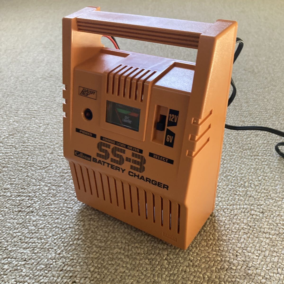 バッテリー充電器DC6v/12v用 セルスター工業 SS-3の画像3