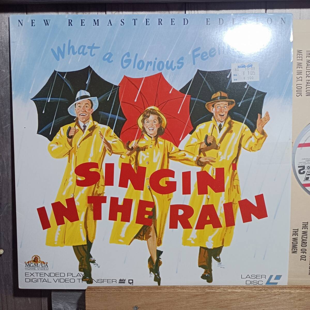 LD15-4 лазерный диск дождь .... Gene * Kelly английская версия 