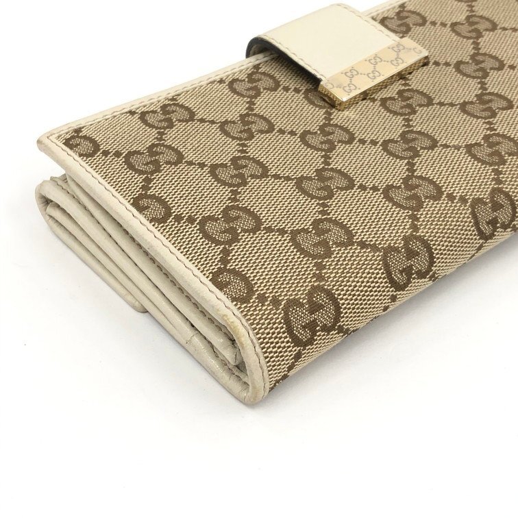 GUCCI グッチ 長財布 GGキャンバス 212089-0959 箱付き【DJAEB033】_画像3