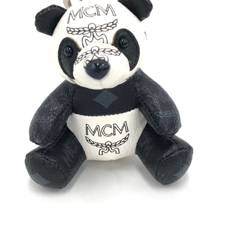 MCM　エムシーエム　パンダ　チャーム　キーホルダー【DJAF7024】_画像6
