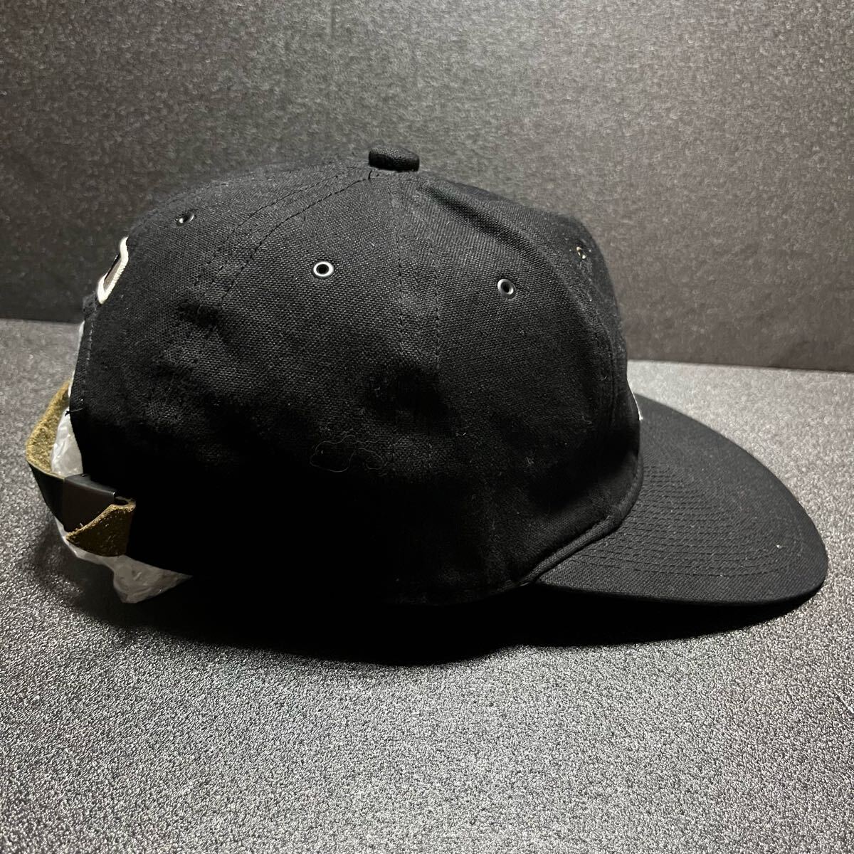 poten ポテン 刺繍キャップ ベースボールキャップ 廃盤品 値引可 日本製 レザーベルト ベースボールキャップ専門ブランド 野球帽_画像6