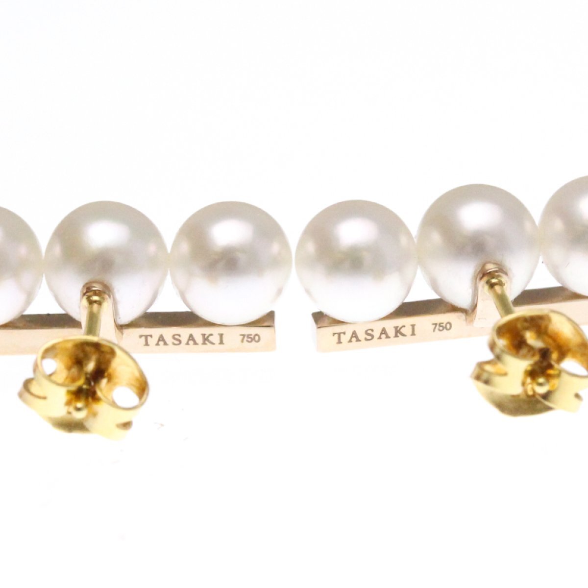 田崎真珠(TASAKI) バランス ネオ ピアス 真珠 K18ピンクゴールド(K18PG) スタッドピアス ピンクゴールド(PG)_画像7
