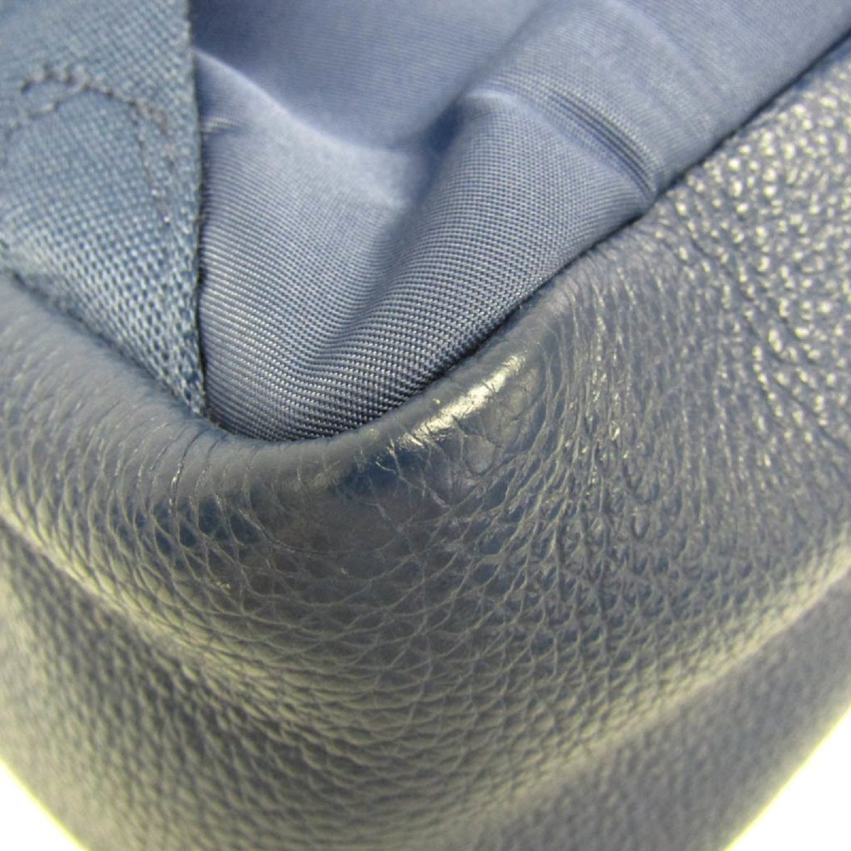 コーチ(Coach) チャーリー ペブルレザー ミニ F38263 レディース レザー リュックサック ブルー_画像5