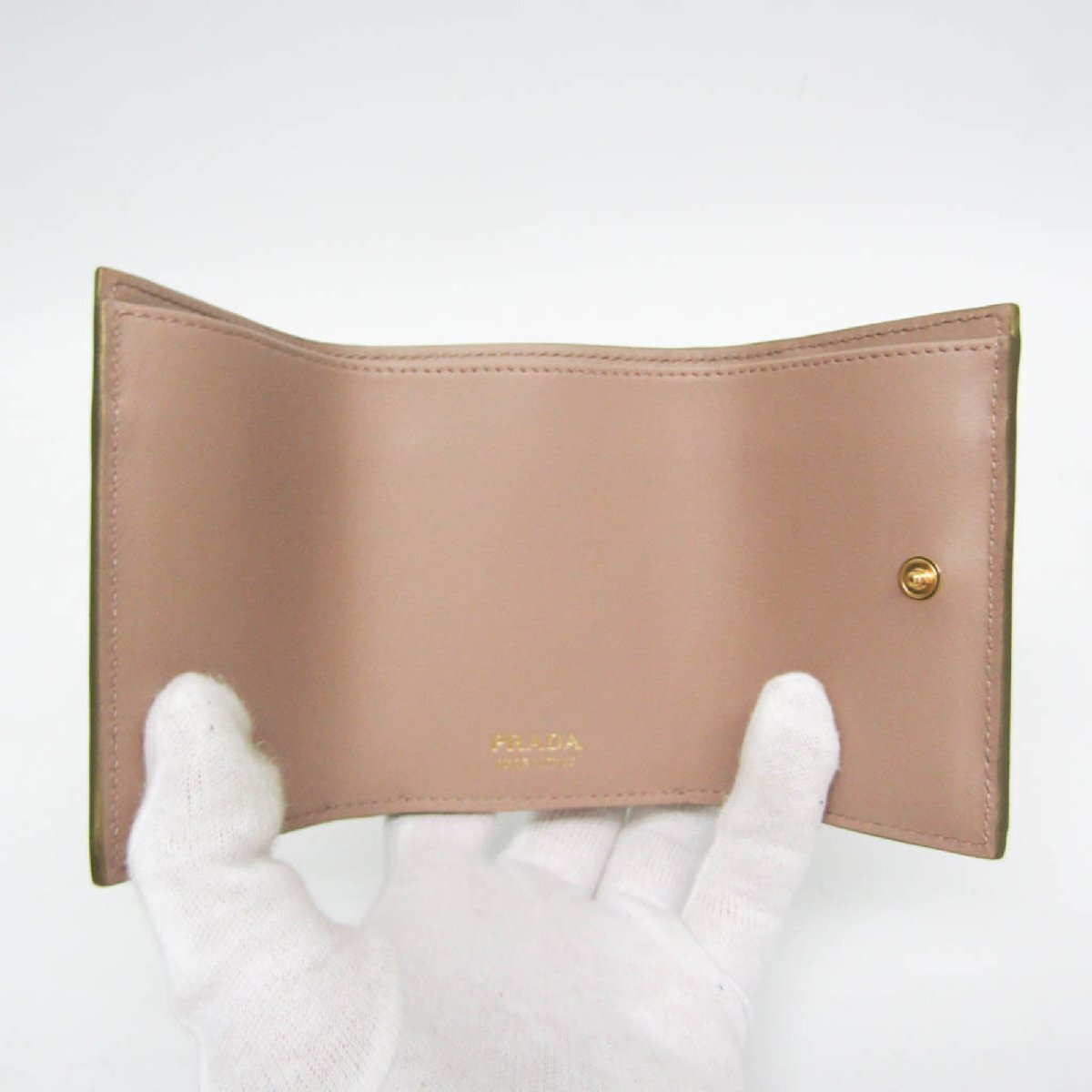 プラダ(Prada) サフィアーノ SAFFIANO FIOCCO 1MH021 レディース レザー 財布（三つ折り）_画像3