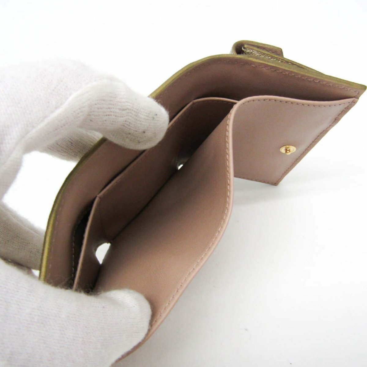 プラダ(Prada) サフィアーノ SAFFIANO FIOCCO 1MH021 レディース レザー 財布（三つ折り）_画像4