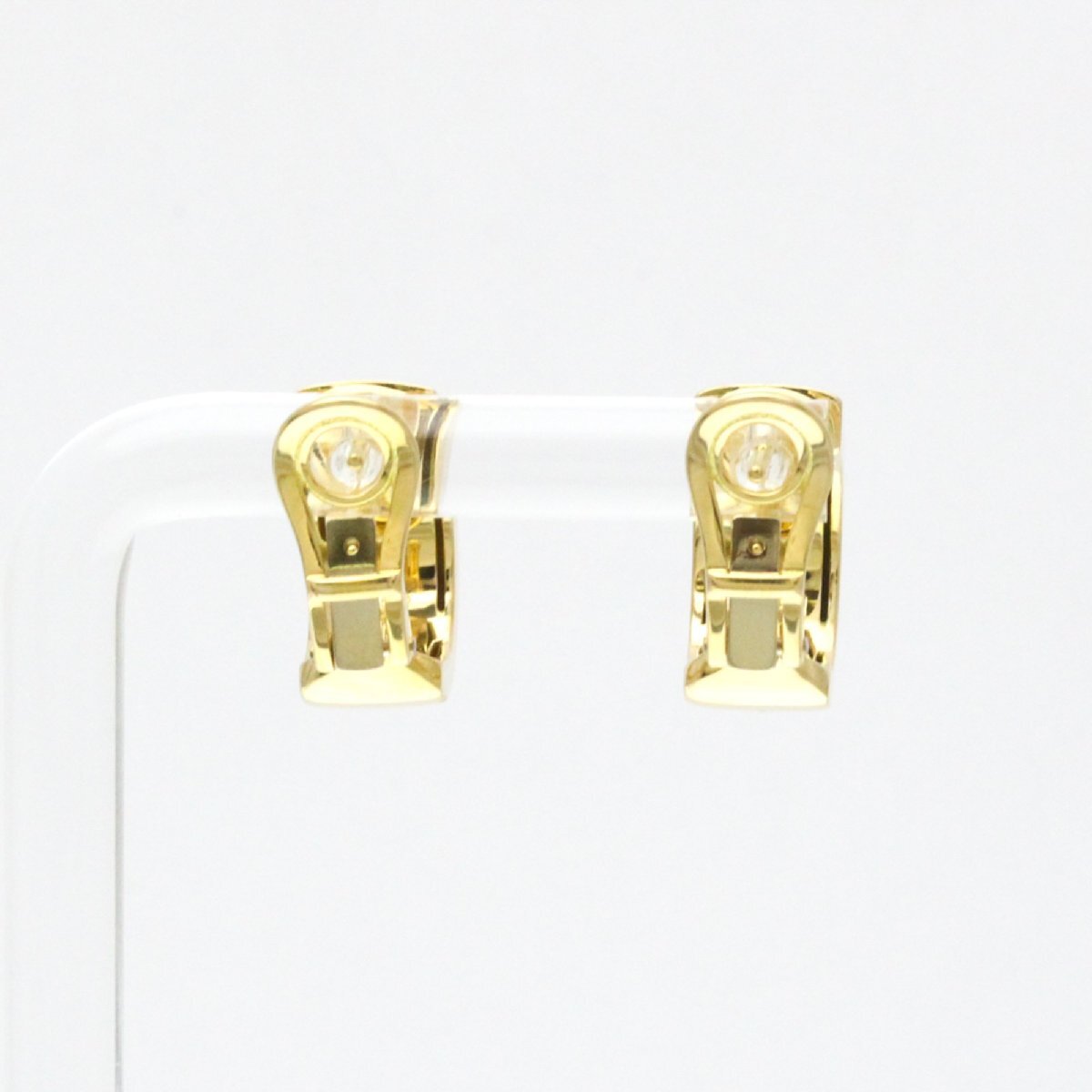 ショパール(Chopard) ショパールディッシモ 837031 無し K18イエローゴールド(K18YG) ハーフフープピアス_画像2