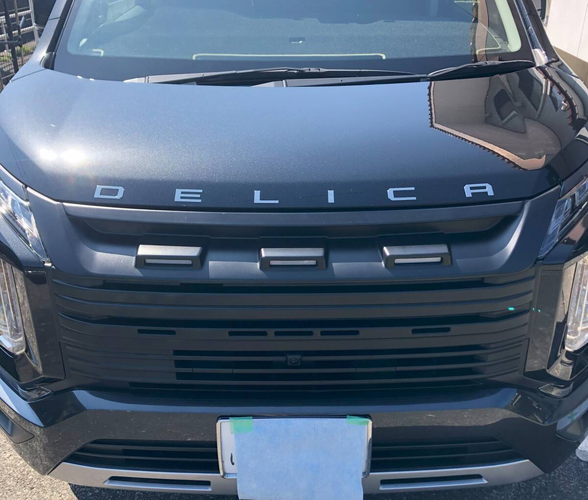 中古 JAOS ジャオス フロントグリル 自家塗装品 デリカD:5 アーバンギア不可_画像1