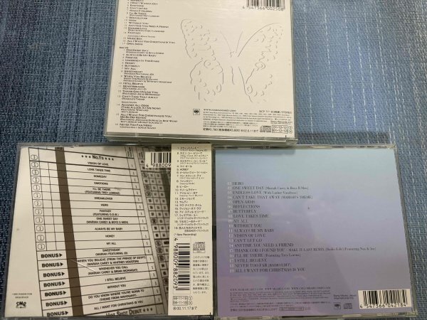 MARIAH CAREYマライアキャリー BESTアルバムCD3枚セット GREATEST HITS/The Ones/THE BALLADS_画像2