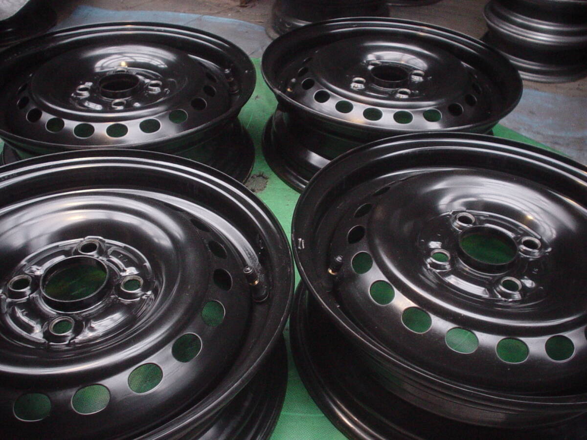 ホンダ純正N-BOX JF3 鉄・スチールホイール4本_画像5