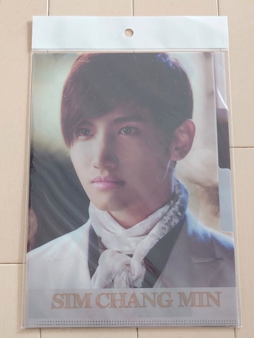 未開封 東方神起 チャンミン A5 クリアファイル 韓国_画像2