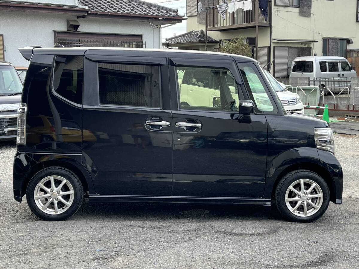 N BOXカスタム*カスタムSSブラックスタイルPKG*検9/11迄*28年式!*4WD*HID*両パワスラ*純正ナビ*Bカメラ*BTオーディオ*社外AW*110929_画像7