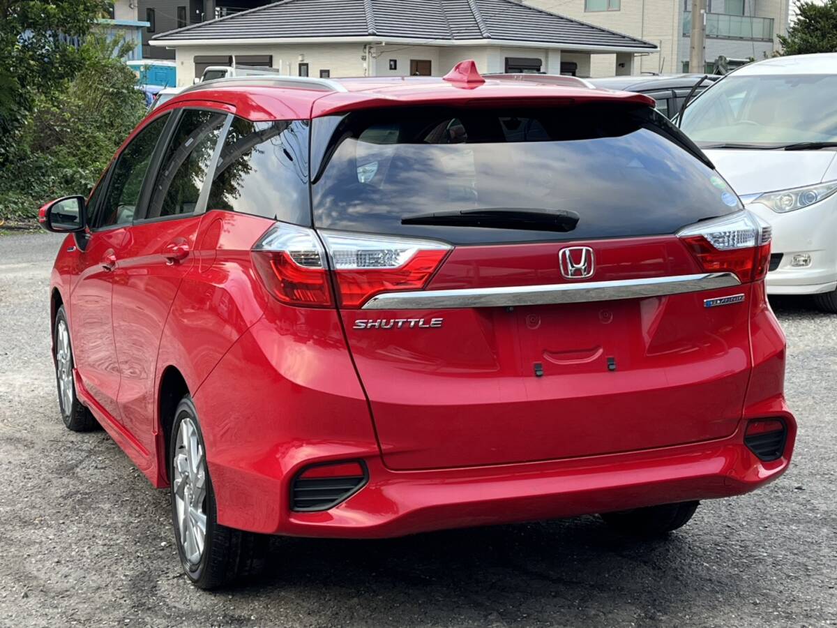 シャトルハイブリッド*検9/11迄*27年式!*4WD*LEDヘッドライト*スマートキー*ナビ*DTV*DVD*CD*ETC*クルコン*純正AW*111006_画像8