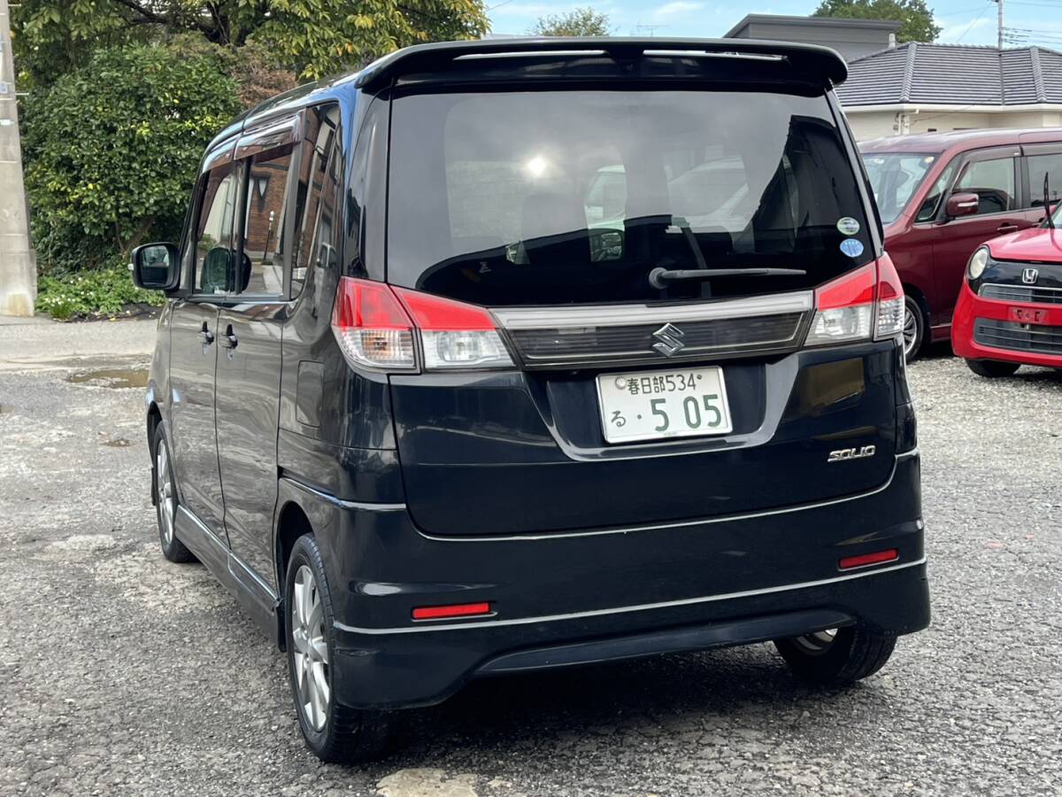 ソリオ*ブラック＆ホワイト*HID*スマートキー*両パワスラ*ナビ*Bカメラ*DTV*DVD*CD*ETC*純正AW*211014_画像9
