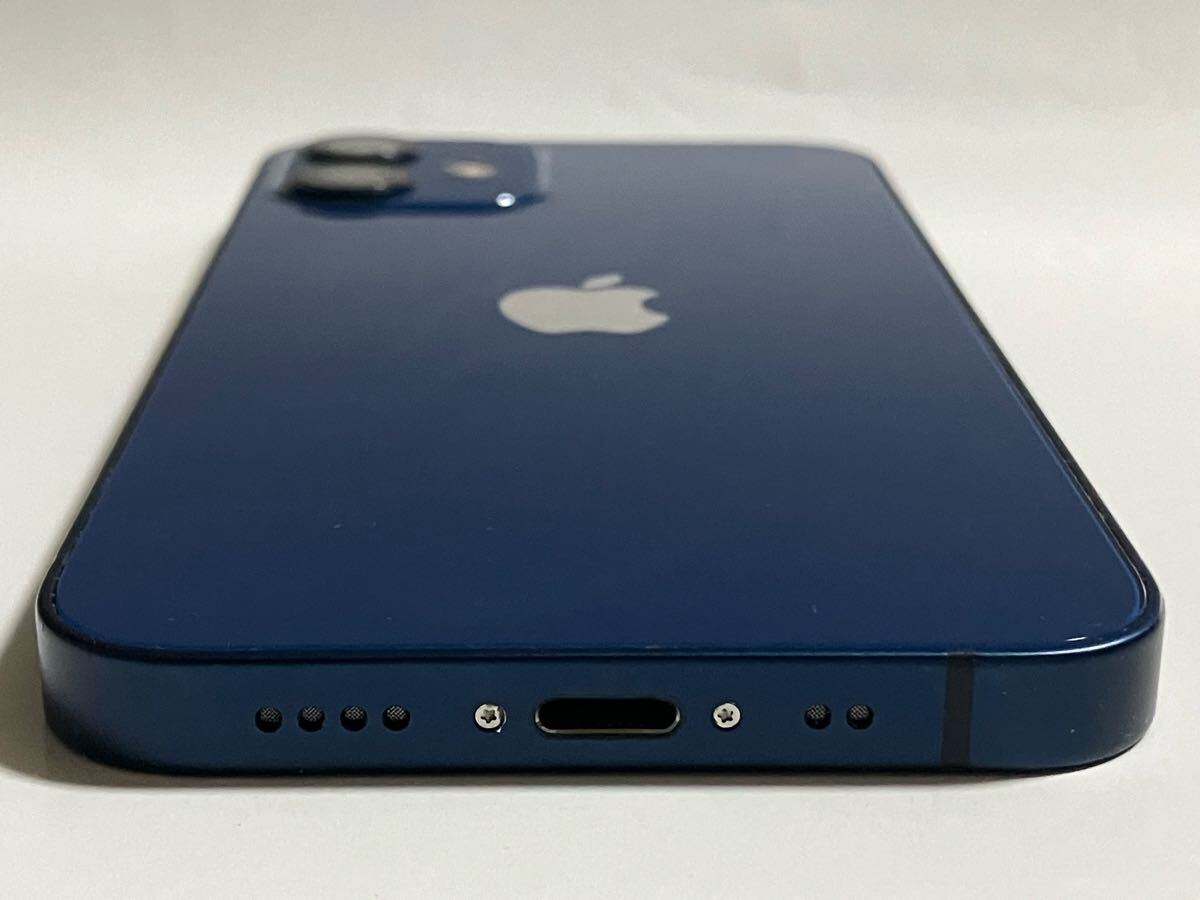 SIMフリー iPhone12mini 256GB ブルー 判定 ○ 12mini アイフォン スマートフォン 送料無料 iPhone 12 mini スマホ iPhone12 ミニ_画像8
