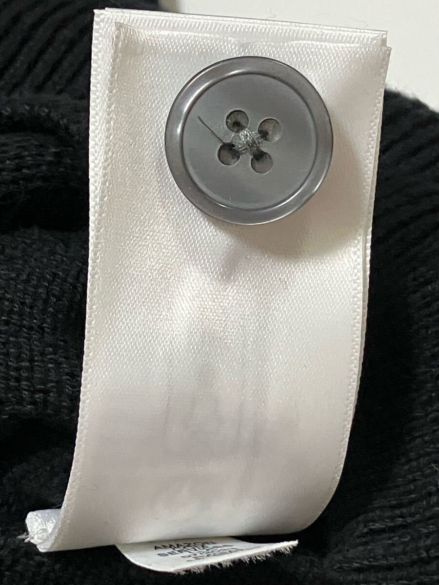 未使用 タグ付 amazon essentials カーディガン ブラック S アマゾン プライベートブランド PB ニット セーター 長袖_画像6