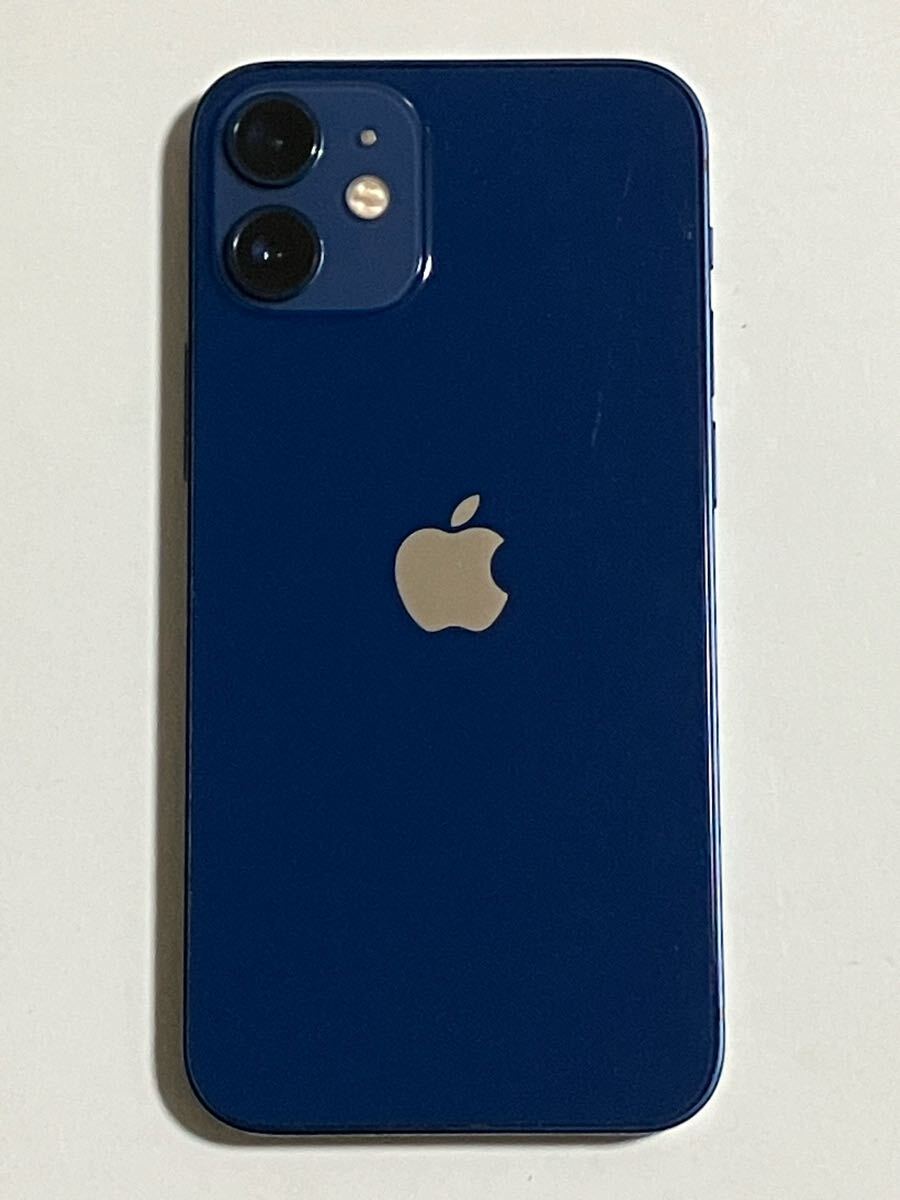 SIMフリー iPhone12mini 256GB ブルー 判定 ○ 12mini アイフォン スマートフォン 送料無料 iPhone 12 mini スマホ iPhone12 ミニ_画像3