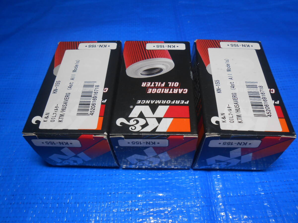 50%OFF K&Nオイルフィルター3個 KN-155 KTM/HUSAVERG (4st Models)OILフィルター 純正番号KTM58038005000 KTM 58038005100 Polaris 2520754_画像4